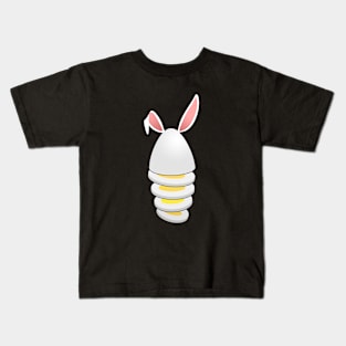 Sliced Bunny Egg Kids T-Shirt